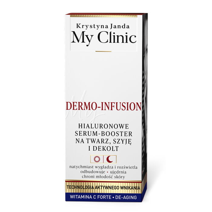 Dermo-Infusion hialuronowe serum-booster na twarz szyję i dekolt